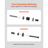 23PCS Wheel Bearing Press Kit FWD Bearing Puller Removal Tool Set