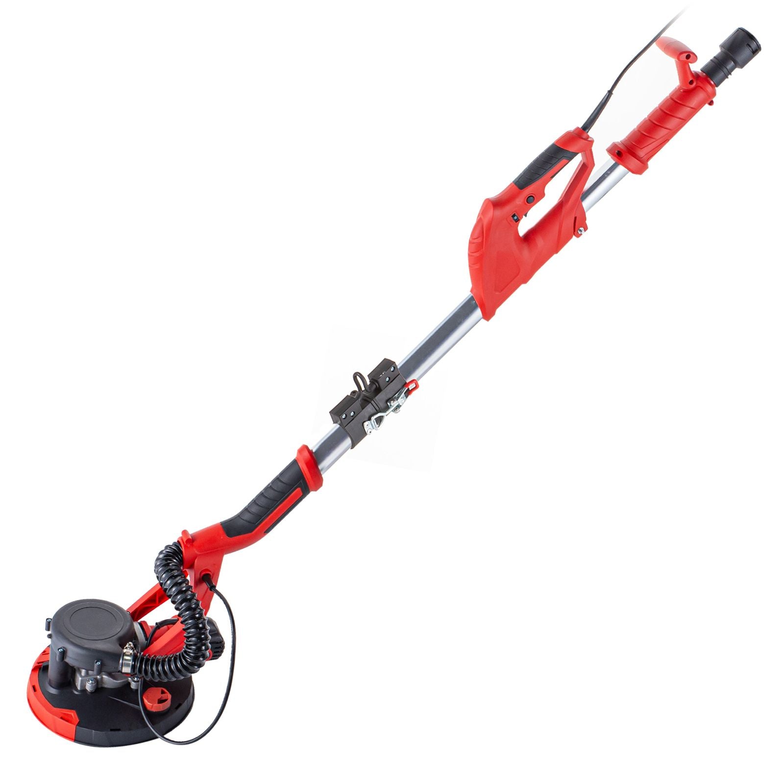 Drywall Sander 750W Electric, Electric Sander Variable Speed 800-1750RPM, Drywall Sander Foldable Sheetrock Sander, with Telescope Handle ,Vacuum Bag Drywall Sanders 6 Sand Pads