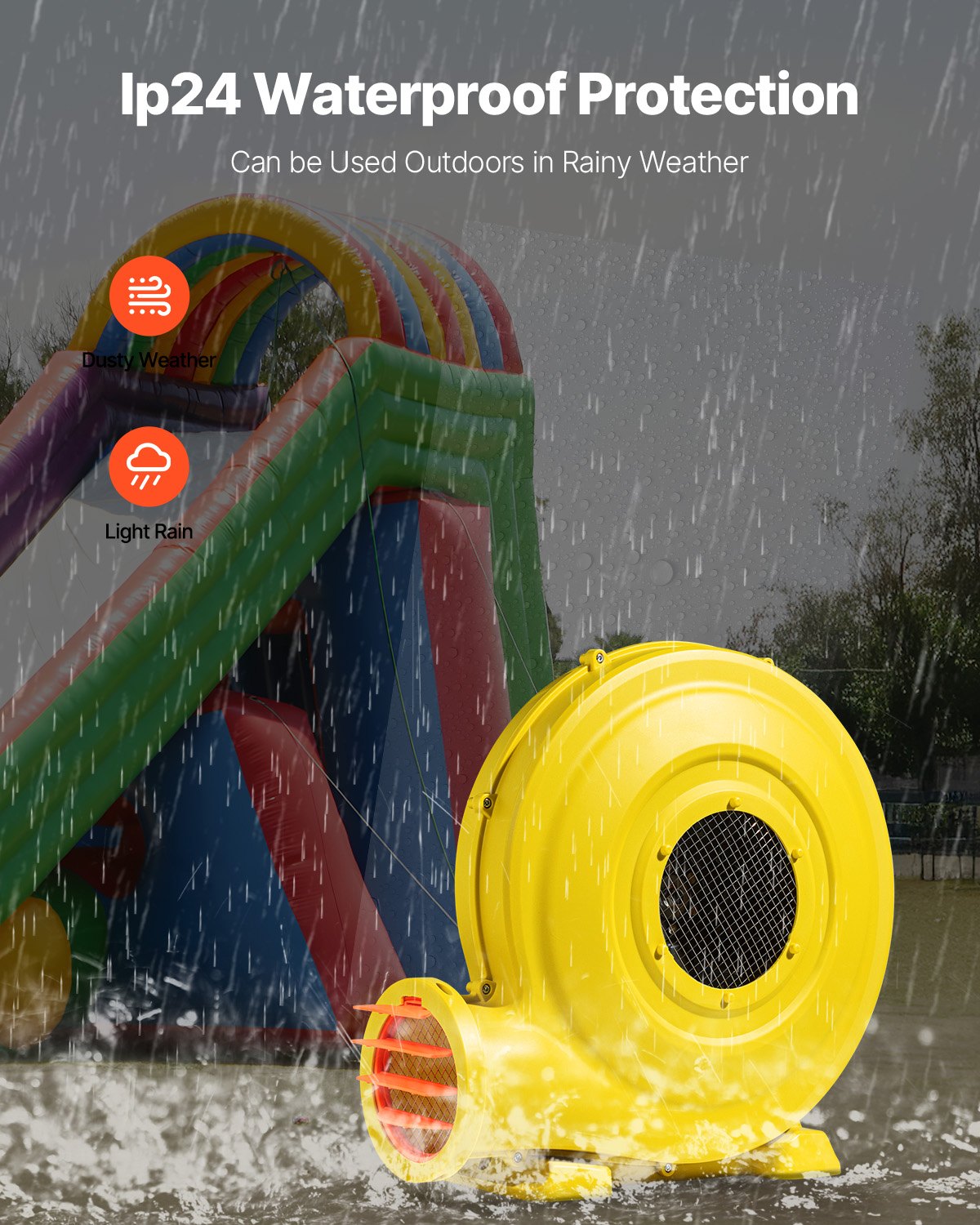 Inflatable Bounce House Blower 1.2&1.3HP 950W for Commercial Bounce House