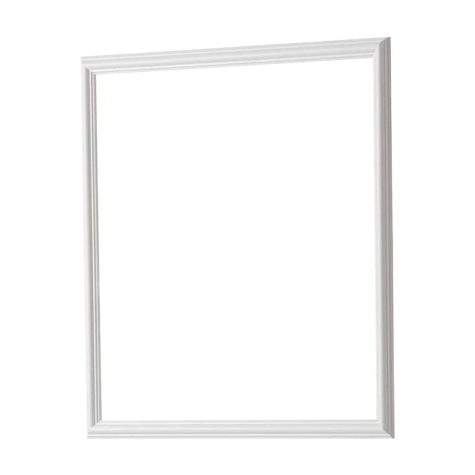 Wall Molding 12 Pack, 51 x 51 cm Wainscoting Panels Kit, Lightweight Paintable Polystyrene, Easy to Install, Waterproof Accent Wall Trim for Interior Décor Living Room, Bedroom, Home, White