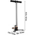 High Pressure Hand Pump 3 Stage up to 4500 psi PCP Pump Safe and Convenient Airgun PCP Pump High Pressure Hand Pump for High Pressure Tires and Pre-Charged Pneumatic Airguns