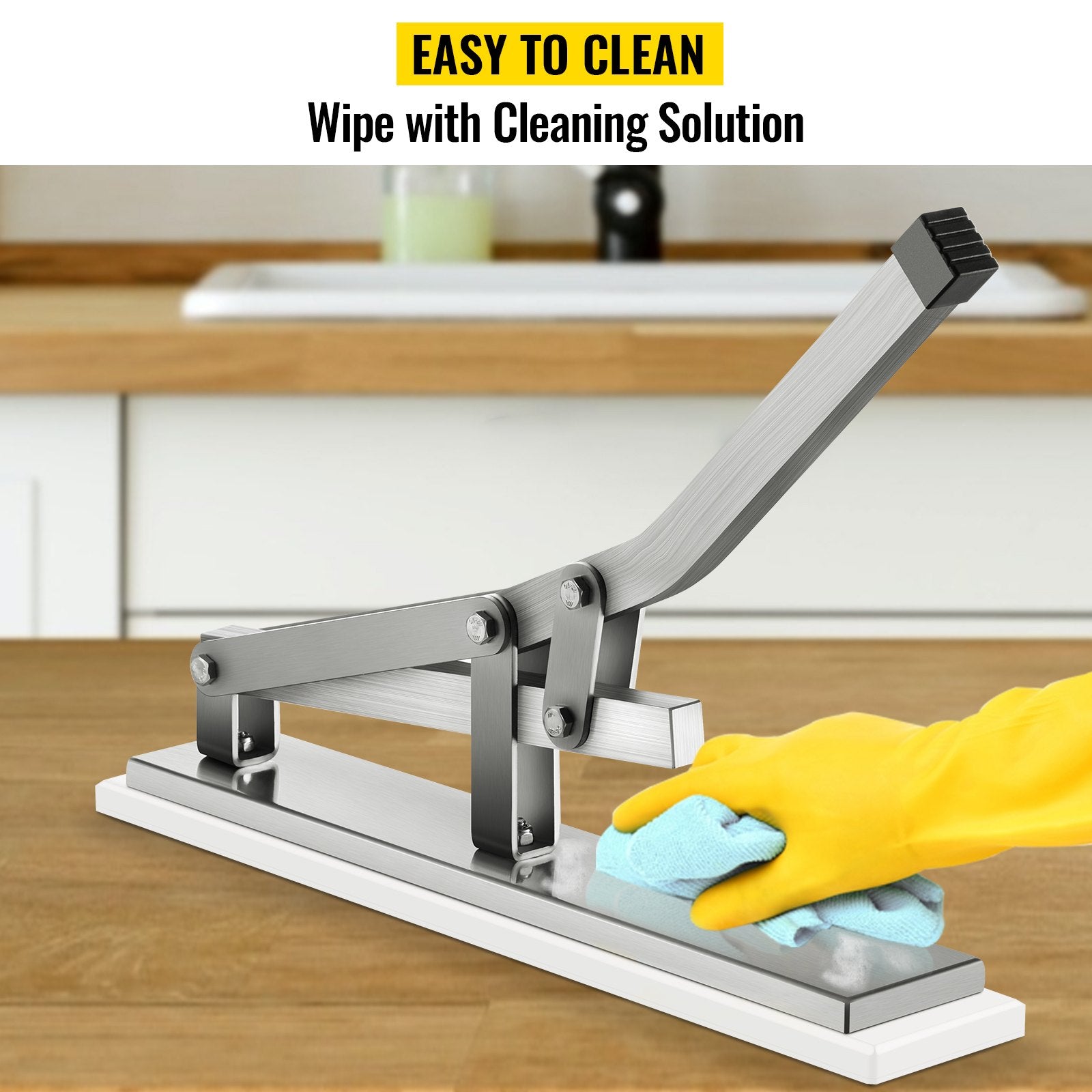 Stone Crab Cracker with 2 Seafood Picks, Aluminum & Stainless Steel Construction Shellfish Shucker, Seafood Tools Set for Lobster and Crab Legs