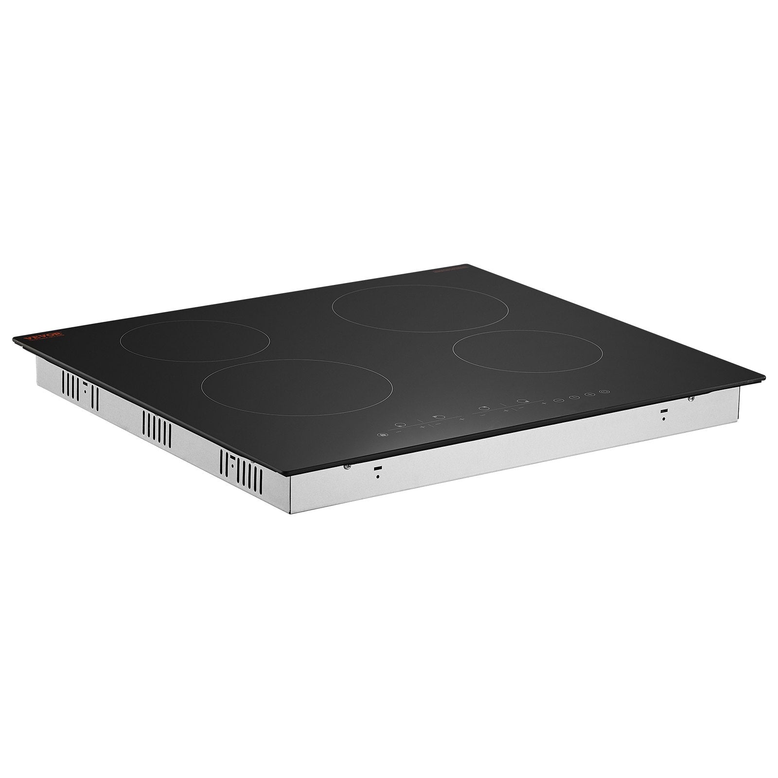 Built-in Electric Cooktop Radiant Ceramic Cooktop 4 Burners 23.2x20.5 inch