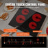Built-in Electric Cooktop Radiant Ceramic Cooktop 4 Burners 23.2x20.5 inch