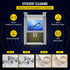 0.8L Ultrasonic Cleaner – 304 Stainless Steel 40kHz Digital Timer