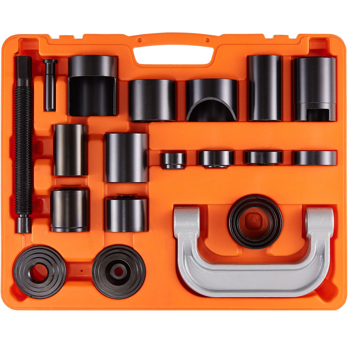 21PCS Ball Joint Press Kit C-Frame Tool Set for 2WD 4WD Vehicle Repair