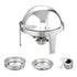 5.5L Roll Top Chafing Dish Buffet Set 2 Pack Stainless Steel Food Warmer