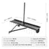 Tow Behind Dethatcher, 1219mm Tow Dethatcher with 24 Spring Steel Tines, Lawn Dethatcher Rake for ATV or Mower, Tow Behind Lawn Rake with Lift Handle for Garden Farm Grass