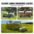 Tow Behind Dethatcher, 1015mm Tow Dethatcher with 20 Spring Steel Tines, Lawn Dethatcher Rake for ATV or Mower, Tow Behind Lawn Rake with Lift Handle for Garden Farm Grass