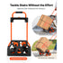 54kg Stair Climbing Cart Folding Trolley Dolly with 6 Wheels & Handle