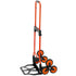 54kg Stair Climbing Cart Folding Trolley Dolly with 6 Wheels & Handle