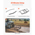 74" Tow Behind Drag Harrow Q235 Steel Tractor Driveway Grader Rake