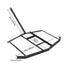 74" Tow Behind Drag Harrow Q235 Steel Tractor Driveway Grader Rake