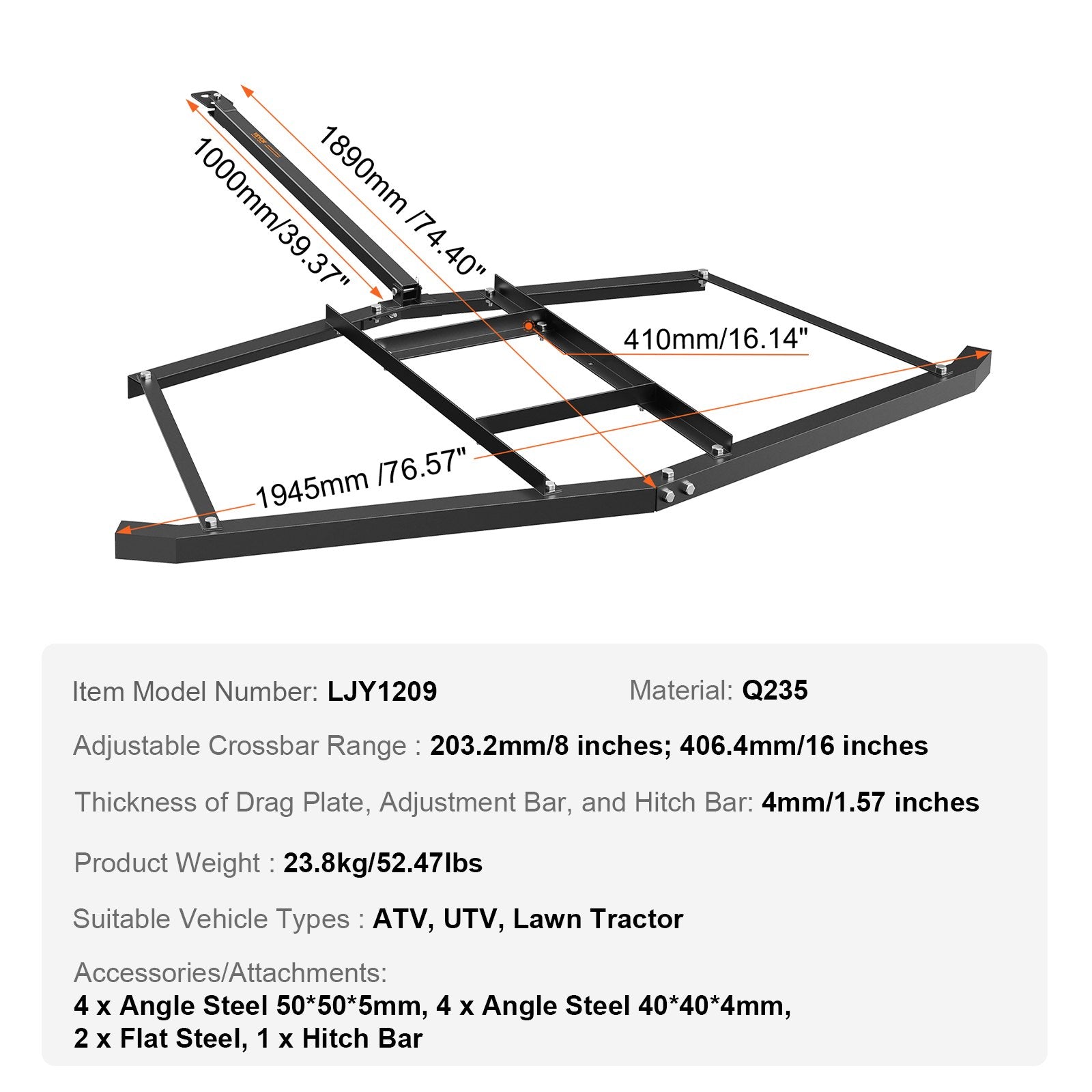 Driveway Drag, 76.57