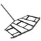 Driveway Drag, 84" Width Tow Behind Drag Harrow, Q235 Steel Driveway Grader with Adjustable Bars, Support up to 50 lbs, Driveway Tractor Harrow for ATVs, UTVs, Garden Lawn Tractors