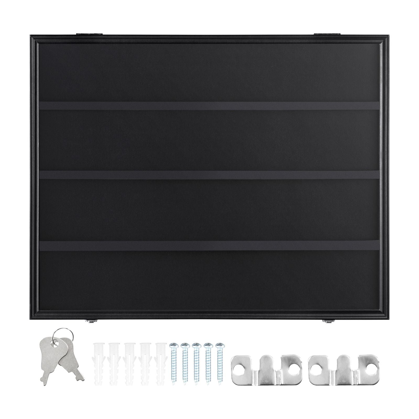 36 Card Display Case with UV Protection Lockable Sports Card Frame