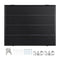 36 Card Display Case with UV Protection Lockable Sports Card Frame