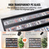 36 Card Display Case with UV Protection Lockable Sports Card Frame