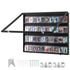 36 Card Display Case with UV Protection Lockable Sports Card Frame