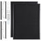 2PC Jersey Display Frame Case 23x31 Inch Lockable Sports Shadow Box Black