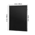 2PC Jersey Display Frame Case 23x31 Inch Lockable Sports Shadow Box Black