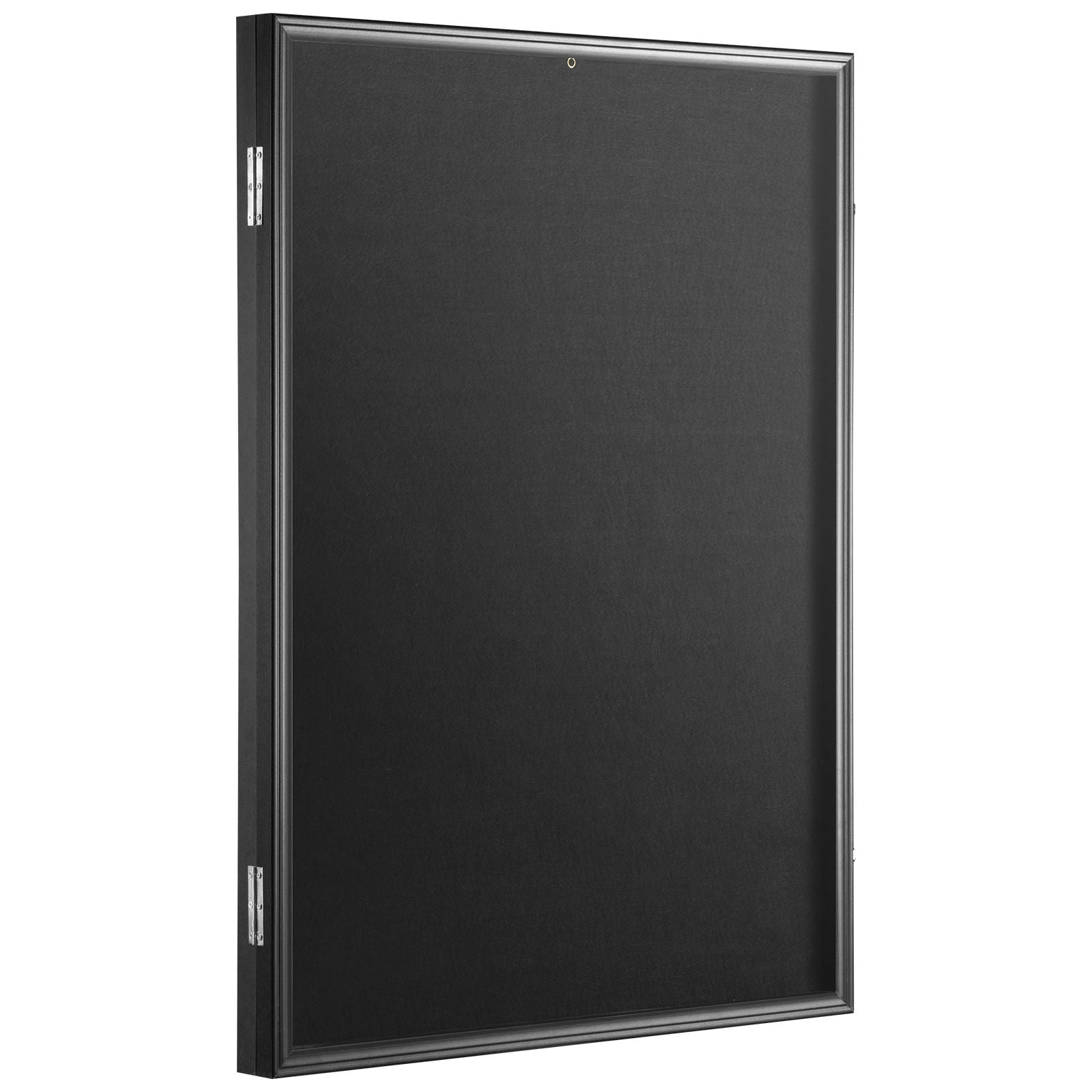 2PC Jersey Display Frame Case 23x31 Inch Lockable Sports Shadow Box Black