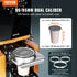 Fully Automatic Cup Sealing Machine, 500-650 Cups/H, Cup Sealer Machine for 190 mm Tall & 90/95 mm Cup, Electric Boba Tea Sealer with Digital Control LCD Panel for Bubble Milk Tea Coffee, Gold