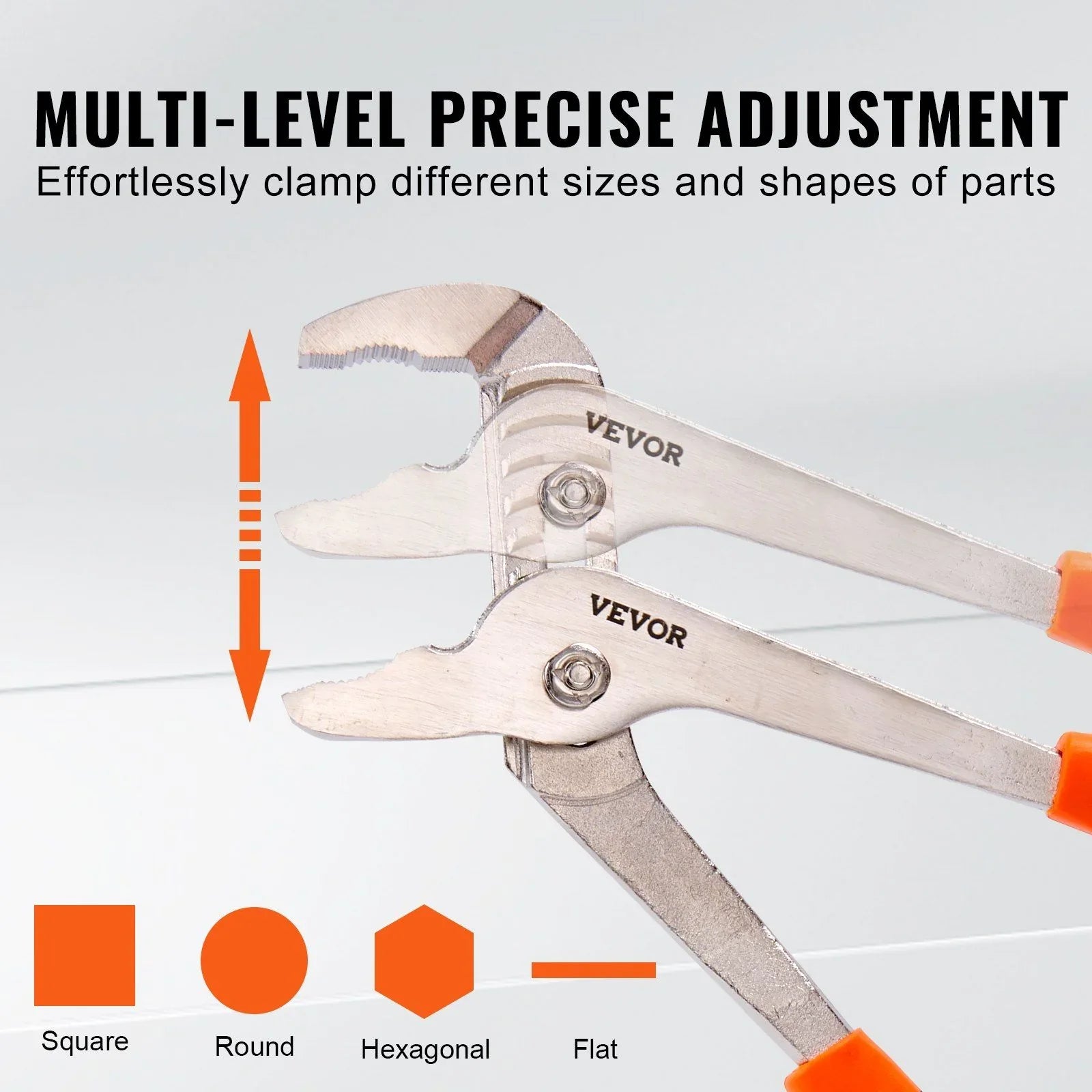 Pliers Set, 8-Piece, High Carbon Steel, 30.5cm/25.4cm/20.3cm Groove Joint Pliers, 20.3cm Linesman's Pliers, 15.2cm Slip Joint Pliers, 20.3cm Long Nose Pliers, 15.2cm Diagonal Cutter, 25.4cm Adjustable Wrench, and Tool Bag