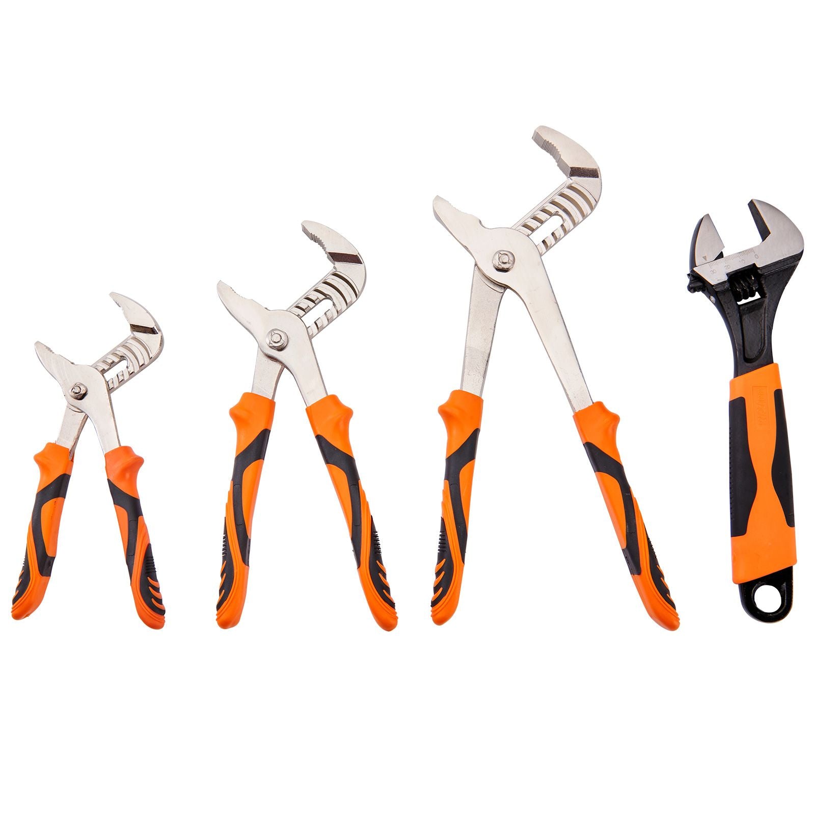 8-Piece Pliers Tool Set High Carbon Steel Groove Joint Cutters Wrench Bag