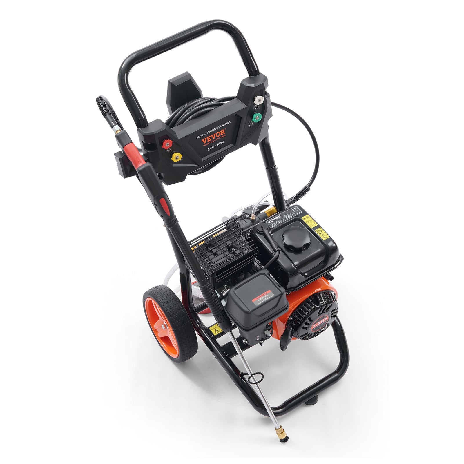 Gas Pressure Washer Gas Powered Washer 3600 PSI 2.6 GPM 210cc 5 Nozzles
