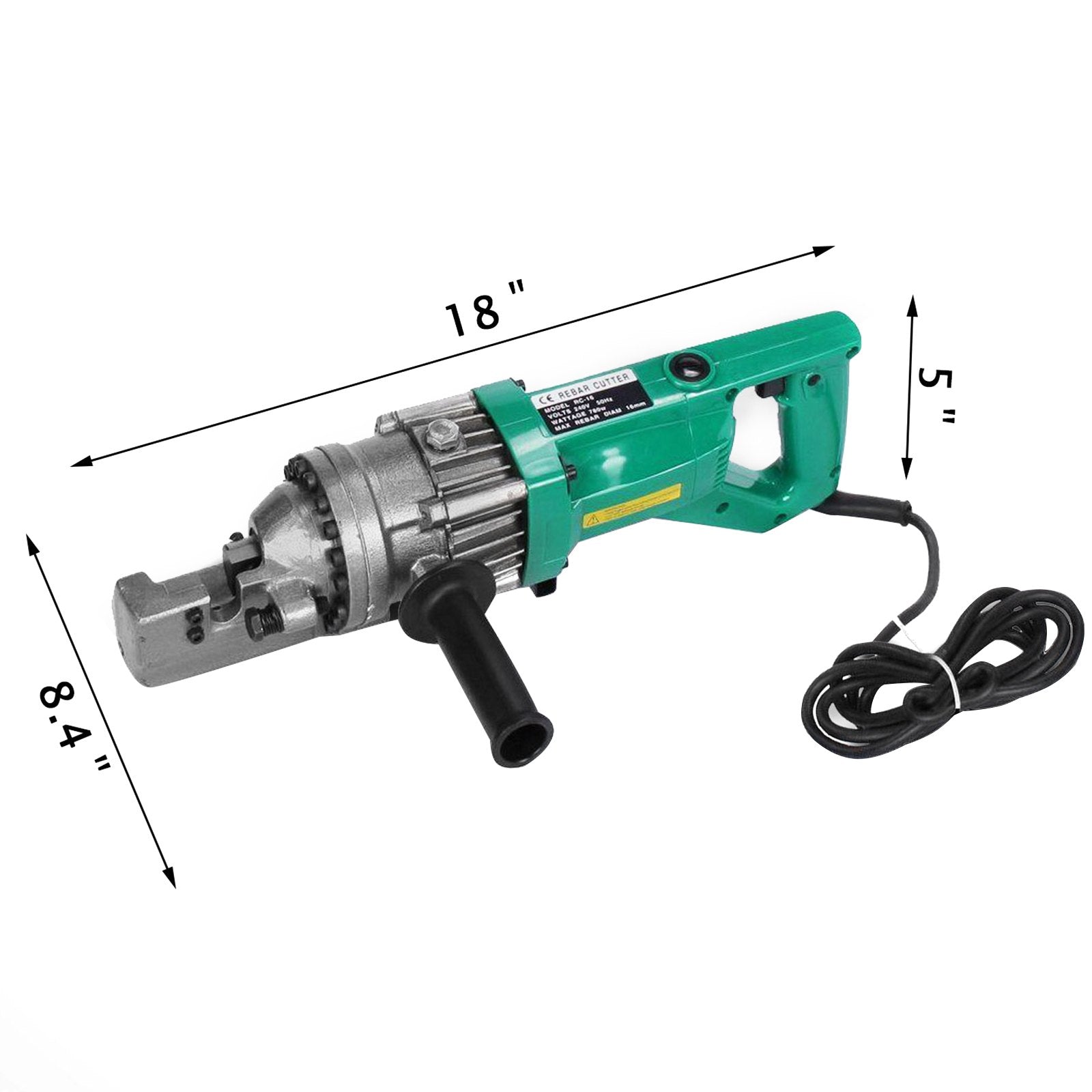 Electric Rebar Cutter 16mm Reo Steel Cutter Concrete Construction