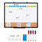 24x18 Monthly Calendar Whiteboard & Cork Board Combo Magnetic Wall Board