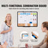 24x18 Monthly Calendar Whiteboard & Cork Board Combo Magnetic Wall Board