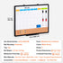 24x18 Monthly Calendar Whiteboard & Cork Board Combo Magnetic Wall Board