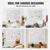 48x36 White Linen Cork Board Wall Bulletin Board Office School
