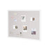 48x36 White Linen Cork Board Wall Bulletin Board Office School