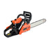 40 cc Gas Chainsaw, 355 mm Gas Powered Chainsaw, 1.3 kW Power Chain Saw with Non-Slip Handle, Gas-Powered Chainsaws with Dual Fuel Tanks, For Wood Cutting, Tree Trimming, and Land Clearing