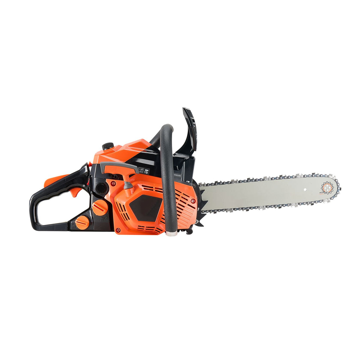 40 cc Gas Chainsaw, 355 mm Gas Powered Chainsaw, 1.3 kW Power Chain Saw with Non-Slip Handle, Gas-Powered Chainsaws with Dual Fuel Tanks, For Wood Cutting, Tree Trimming, and Land Clearing