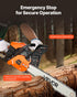 52cc Gas Chainsaw 1.8 kW Gas Powered 455 mm Chainsaw For Wood Cutting