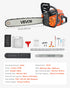 52cc Gas Chainsaw 1.8 kW Gas Powered 455 mm Chainsaw For Wood Cutting