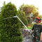 15.7-inch 26CC 2 Cycle Gas Hedge Trimmer, Gas Powered Pole Hedge Trimmer with Dual Sided Dual Action Blade, Adjustable Trimmer Head, Suitable for Trimming Shrubs, Bushes