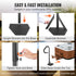 Adjustable 360° Hot Tub Handrail with 600LBS Capacity Rustproof Spa Safety Rail