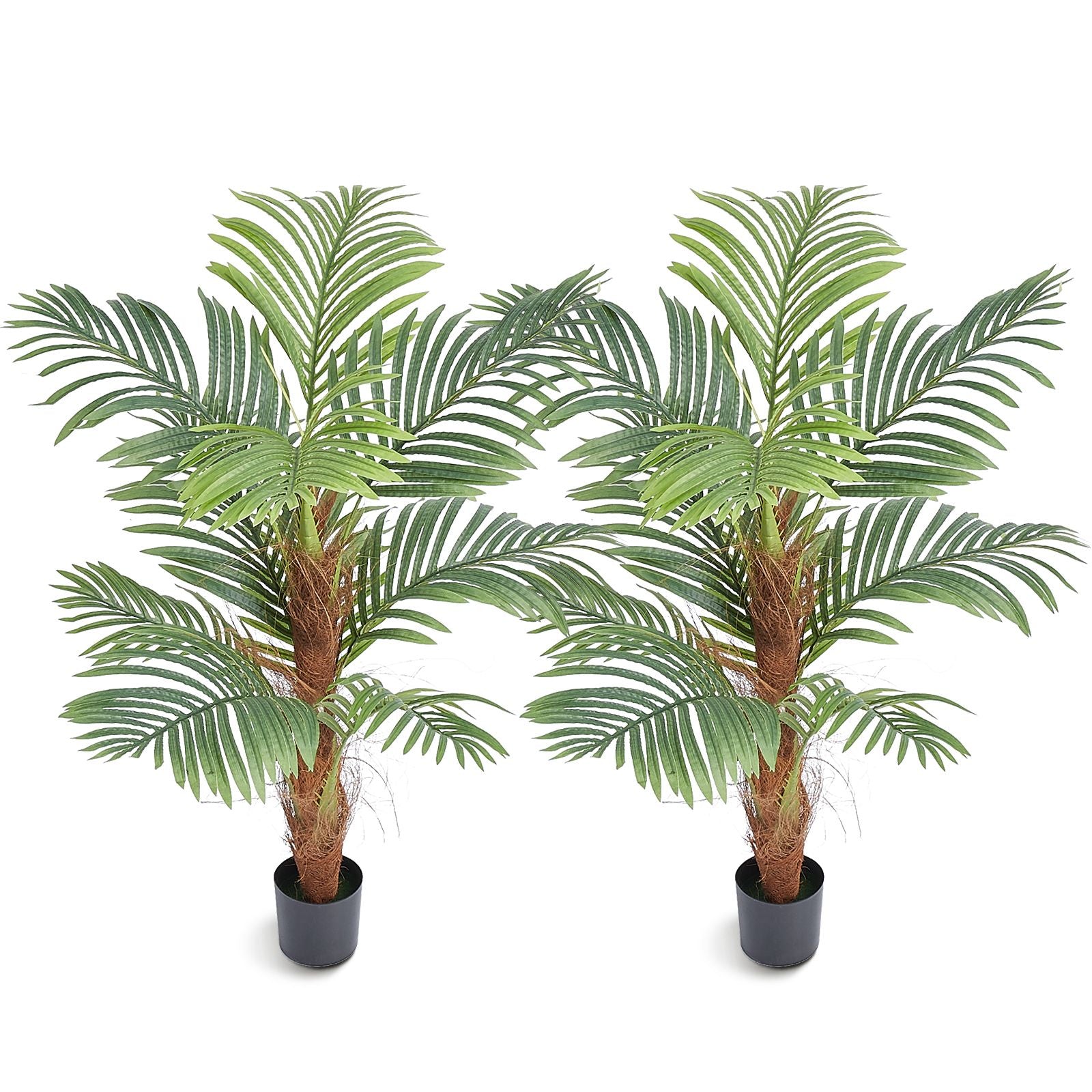 1219mm Artificial Palm Tree Faux Plant PE Greenery Indoor Outdoor Decor
