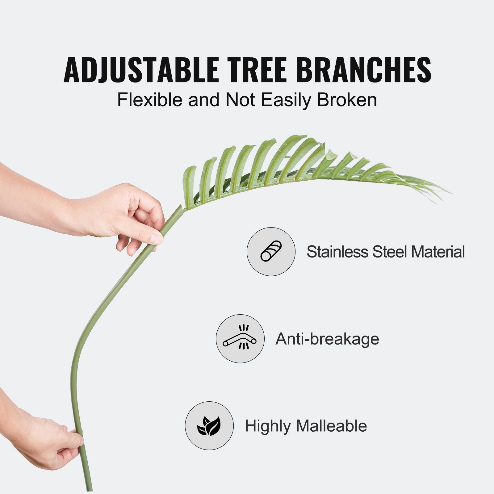 1219mm Artificial Palm Tree Faux Plant PE Greenery Indoor Outdoor Decor