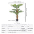 1219mm Artificial Palm Tree Faux Plant PE Greenery Indoor Outdoor Decor