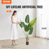 Artificial Birds Of Paradise Tree, 1.5m Tall Faux Plant, PE Material & Anti-Tip Tilt Protection Low-Maintenance Plant, Lifelike Green Fake Tree for Home Office Warehouse Decor Indoor Outdoor