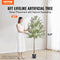 VEVOR Artificial Olive Tree, 15.2cm Tall Faux Plant, Secure PE Material & Anti-Tip Tilt Protection Low-Maintenance Plant, Lifelike Green Fake Potted Tree for Home Office Warehouse Decor Indoor Outdoor