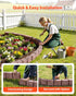 Fake Stone Landscape Edging1190 x 100 x 155mm Lawn Edging Fade-Resistant Brown