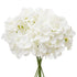 Artificial Flowers, 105 pcs Real Looking White Silk Fake Hydrangea Bulk, White Faux Bridal Shower with Stems for DIY Wedding Bouquets, Home Centerpieces Arrangements, Party Tables Decorations