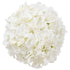 Artificial Flowers, 105 pcs Real Looking White Silk Fake Hydrangea Bulk, White Faux Bridal Shower with Stems for DIY Wedding Bouquets, Home Centerpieces Arrangements, Party Tables Decorations